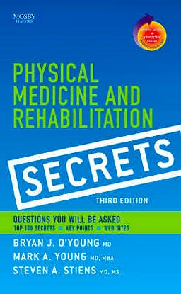 Portada del libro 9781416032052 Physical Medicine and Rehabilitation Secrets + Online Access