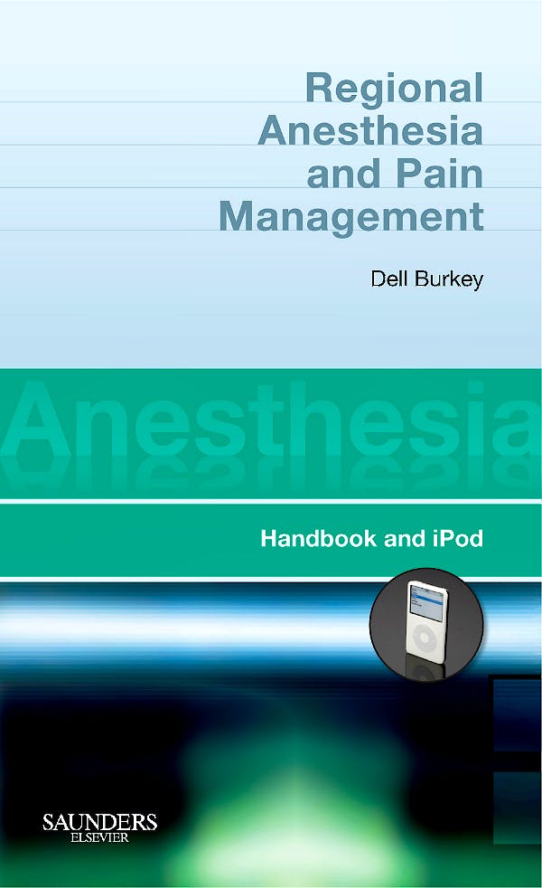 Portada del libro 9781416033448 Regional Anesthesia and Pain Management