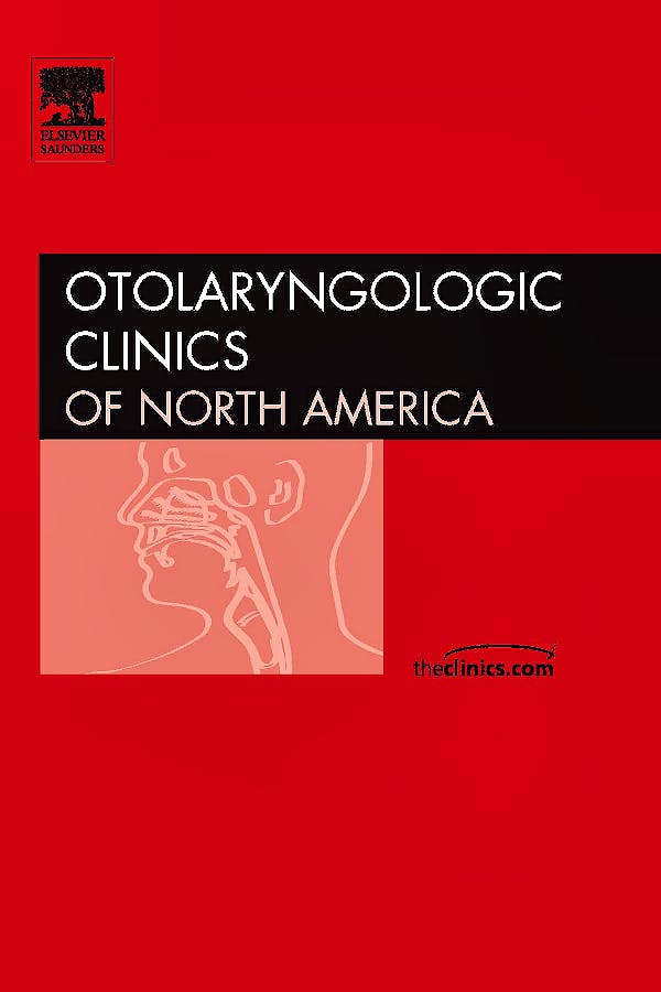 Portada del libro 9781416033769 Otolaryngologic Clinics of n.a.: Phonosurgery