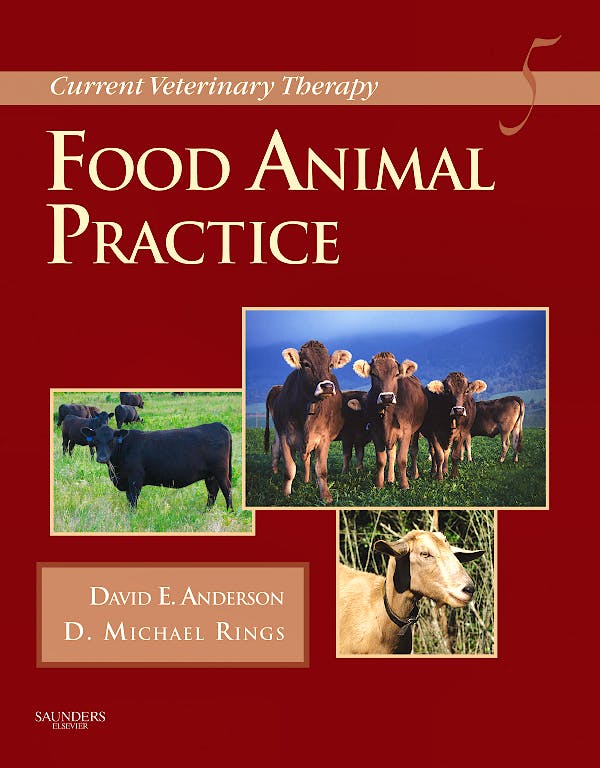 Portada del libro 9781416035916 Current Veterinary Therapy. Food Animal Practice