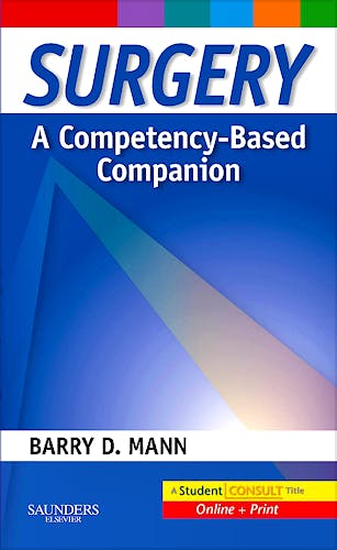 Portada del libro 9781416037477 Surgery. a Competency-Based Companion with Student Consult Online Access