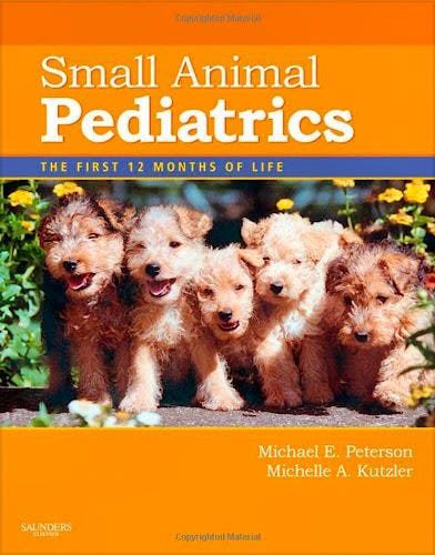 Portada del libro 9781416048893 Small Animal Pediatrics. the First 12 Months of Life