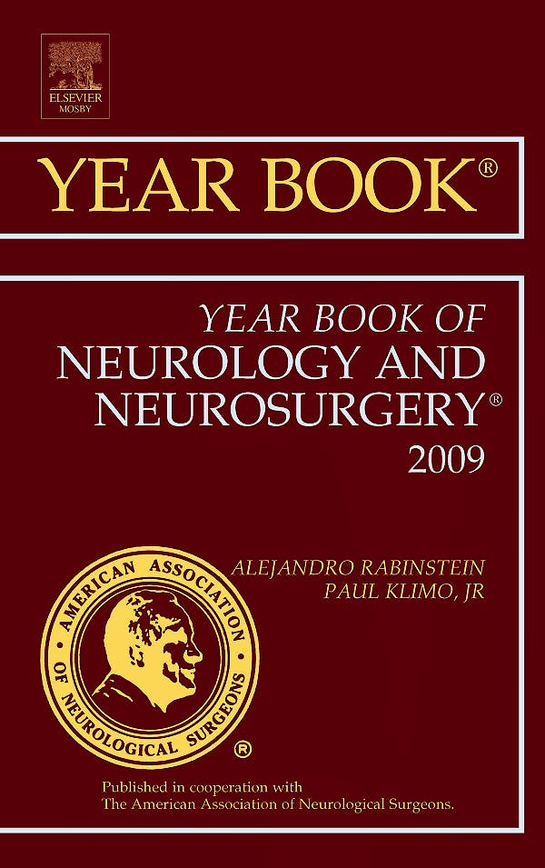 Portada del libro 9781416057550 Year Book of Neurology and Neurosurgery 2009