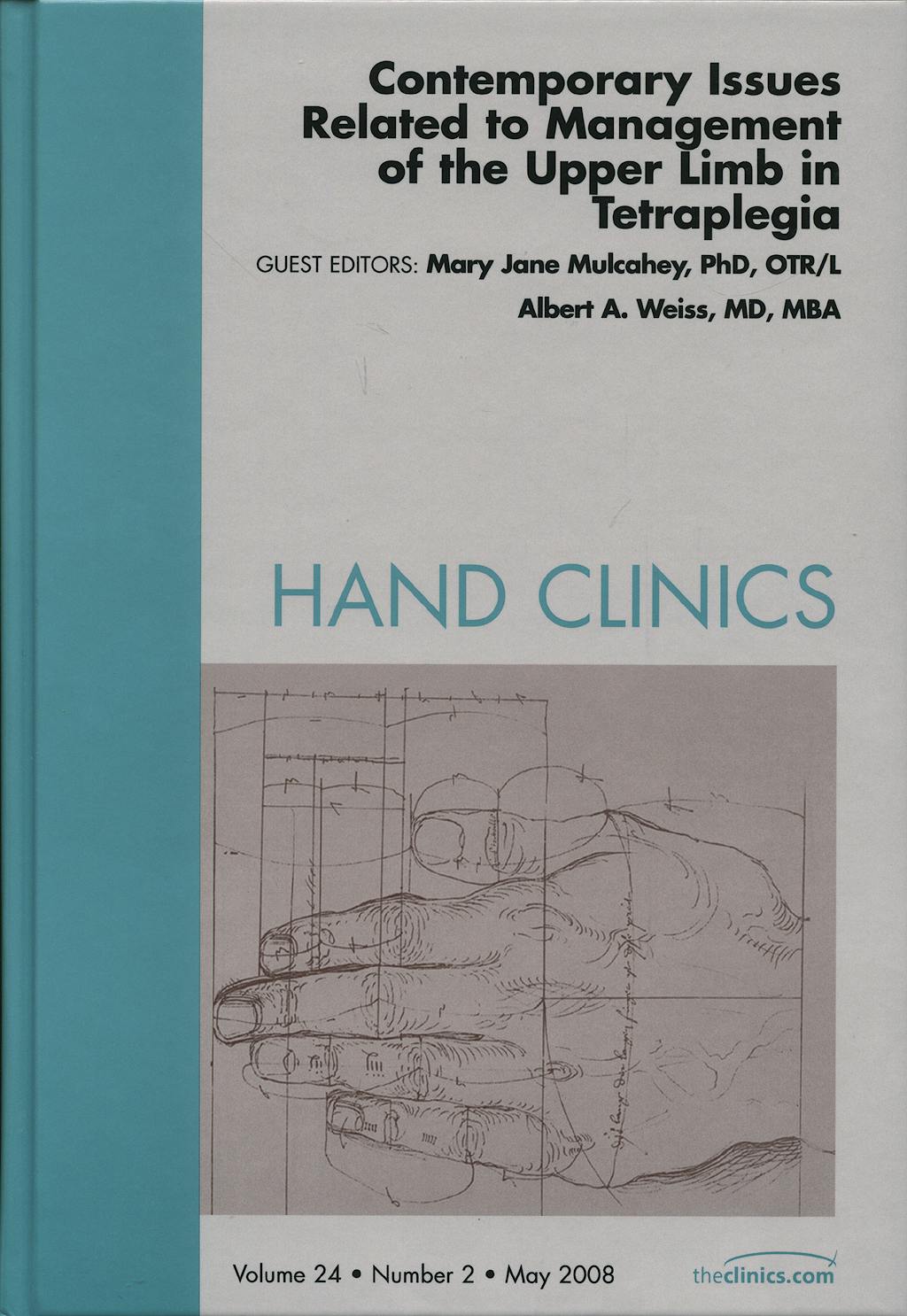 Portada del libro 9781416058151 Hand Clinics, Nº2 - May 2008