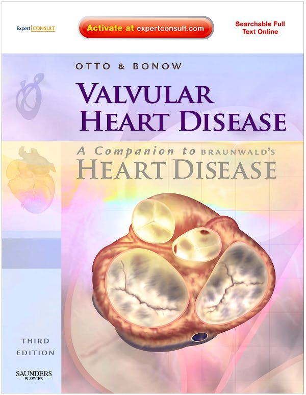 Portada del libro 9781416058922 Valvular Heart Disease. a Companion to Braunwald's Heart Disease. Expert Consult - Searchable Full Text Online