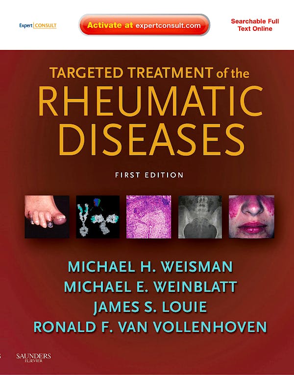 Portada del libro 9781416099932 Targeted Treatment of the Rheumatic Diseases - Expert Consult - Online and Print