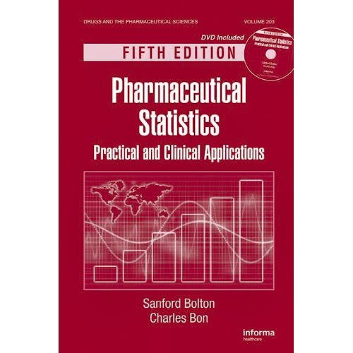 Portada del libro 9781420074222 Pharmaceutical Statistics. Practical and Clinical Applications