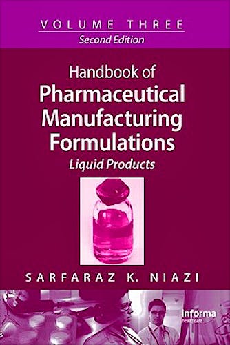 Portada del libro 9781420081237 Handbook of Pharmaceutical Manufacturing Formulations Series, Vol. 3: Liquid Products
