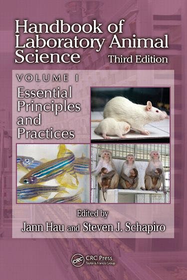 Portada del libro 9781420084559 Handbook of Laboratory Animal Science, Vol. I: Essential Principles and Practices