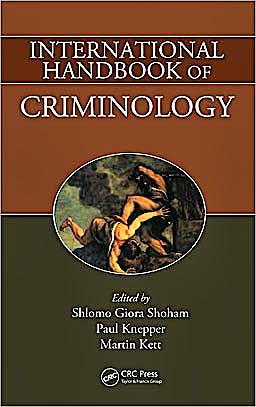 Portada del libro 9781420085518 International Handbook of Criminology