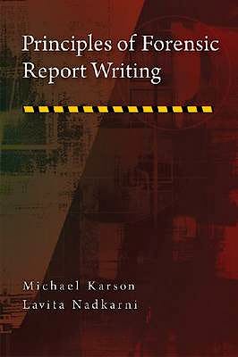 Portada del libro 9781433813061 Principles of Forensic Report Writing