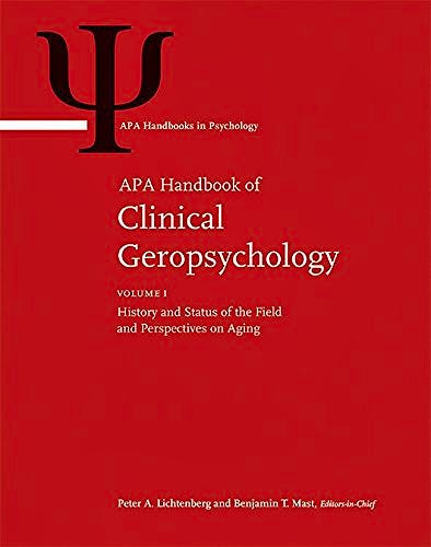 Portada del libro 9781433818042 APA Handbook of Clinical Geropsychology, 2 Vols.