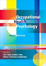 Portada del libro 9781433837777 Handbook of Occupational Health Psychology