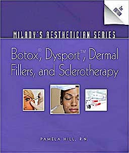 Portada del libro 9781435438644 Milady’s Aesthetician Series. Botox, Dysport, Dermal Fillers and Sclerotherapy