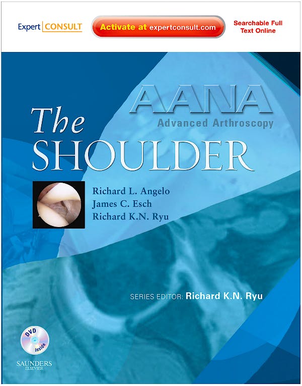 Portada del libro 9781437706635 The Shoulder (Aana Advanced Arthroscopy) (Online and Print) + Dvd