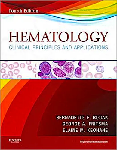 Portada del libro 9781437706925 Hematology. Clinical Principles and Applications