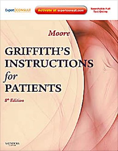 Portada del libro 9781437709094 Griffith's Instructions for Patients (Online and Print)