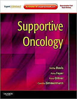 Portada del libro 9781437710151 Supportive Oncology. (Expert Consult - Online and Print)