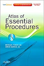 Portada del libro 9781437714999 Atlas of Essential Procedures (Online and Print)
