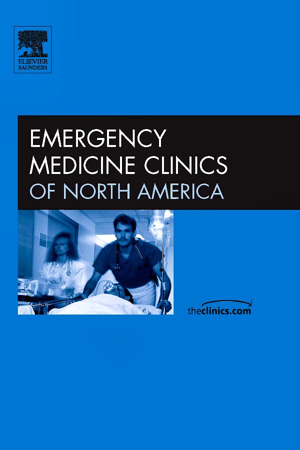 Portada del libro 9781437718140 High Risk Emergencies, an Issue of Emergency Medicine Clinics Volume 28-1