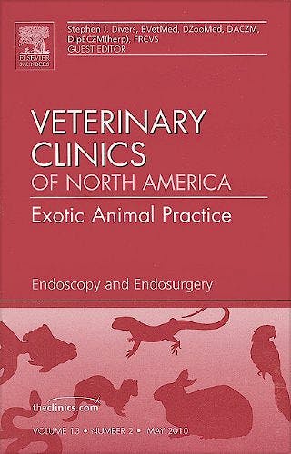 Portada del libro 9781437718843 Endoscopy, an Issue of Veterinary Clinics: Exotic Animal Practice, Vol. 13-2