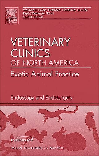 Portada del libro 9781437718843 Endoscopy, an Issue of Veterinary Clinics: Exotic Animal Practice, Vol. 13-2