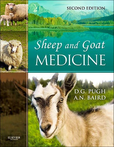 Portada del libro 9781437723533 Sheep and Goat Medicine