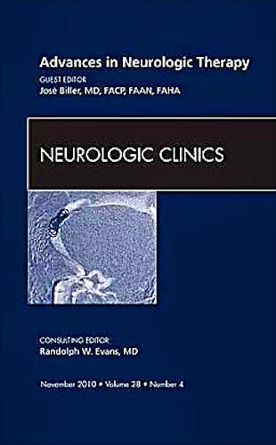Portada del libro 9781437724684 Advances in Neurologic Therapy, an Issue of Neurologic Clinics, Vol. 28-4