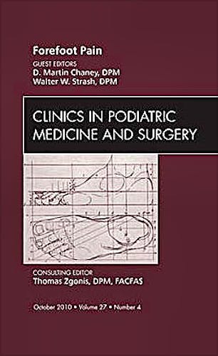 Portada del libro 9781437724882 Forefoot Pain (An Issue of Clinics in Podiatric Medicine and Surgery)