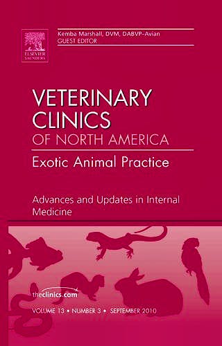 Portada del libro 9781437725032 Advances and Updates in Internal Medicine, an Issue of Veterinary Clinics: Exotic Animal Practice, Vol. 13-3