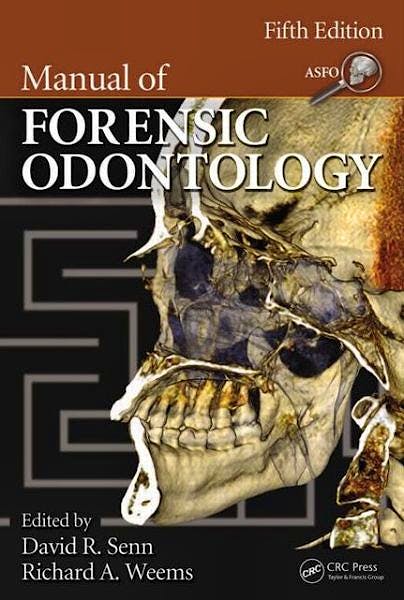 Portada del libro 9781439851333 Manual of Forensic Odontology