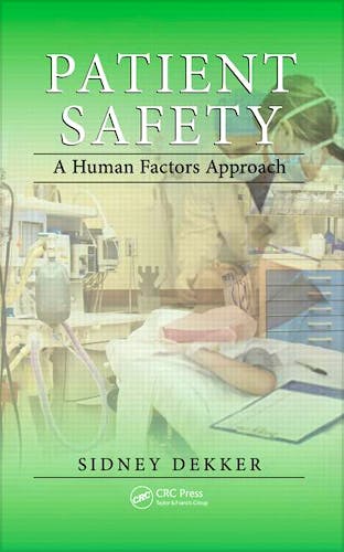 Portada del libro 9781439852255 Patient Safety. a Human Factors Approach