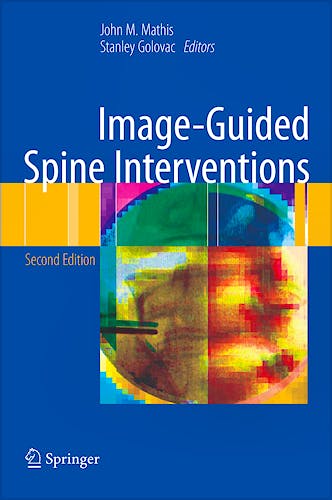 Portada del libro 9781441903518 Image-Guided Spine Interventions (Hardcover)