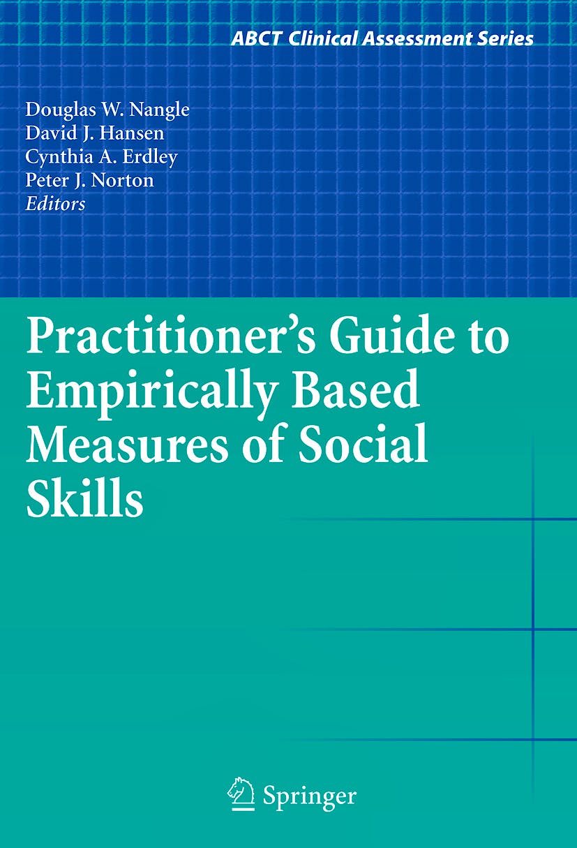 Portada del libro 9781441906083 Practitioner's Guide to Empirically Based Measures of Social Skills