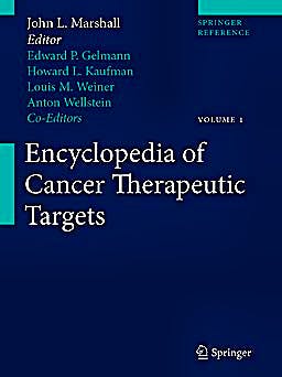 Portada del libro 9781441907189 Encyclopedia of Cancer Therapeutic Targets, 2 Vols. + Online Access