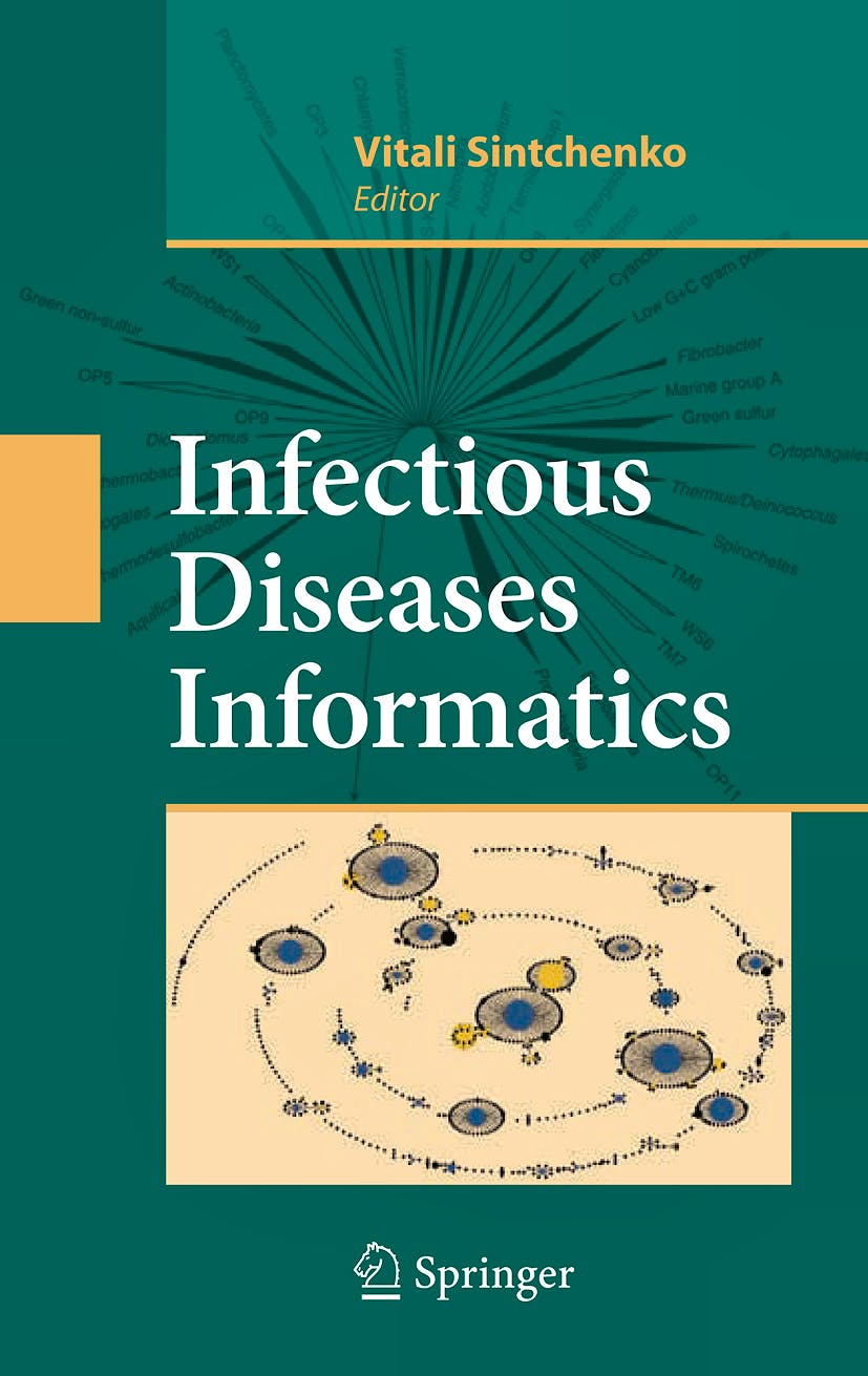 Portada del libro 9781441913265 Infectious Disease Informatics
