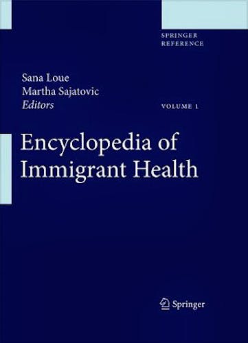 Portada del libro 9781441956552 Encyclopedia of Immigrant Health, 3 Vols.