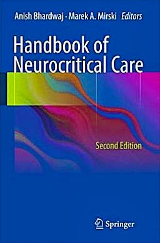 Portada del libro 9781441968418 Handbook of Neurocritical Care