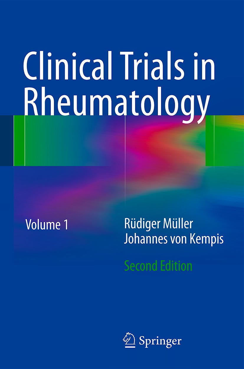 Portada del libro 9781447128694 Clinical Trials in Rheumatology