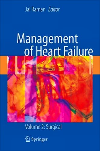 Portada del libro 9781447142782 Management of Heart Failure, Vol. 2: Surgical