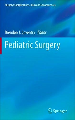 Portada del libro 9781447154389 Pediatric Surgery (Surgery: Complications, Risks and Consequences)