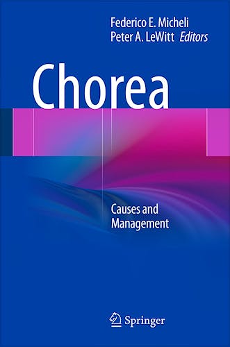 Portada del libro 9781447164548 Chorea. Causes and Management