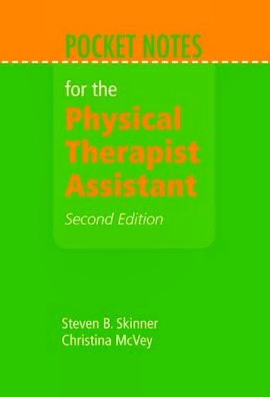 Portada del libro 9781449653415 Pocket Notes for the Physical Therapist Assistant