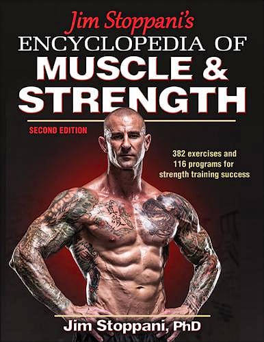 Portada del libro 9781450459747 Jim Stoppani's Encyclopedia of Muscle and Strength