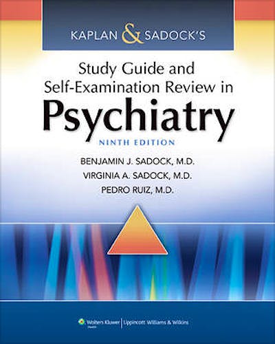 Portada del libro 9781451100006 Kaplan and Sadock's Study Guide and Self-Examination Review in Psychiatry