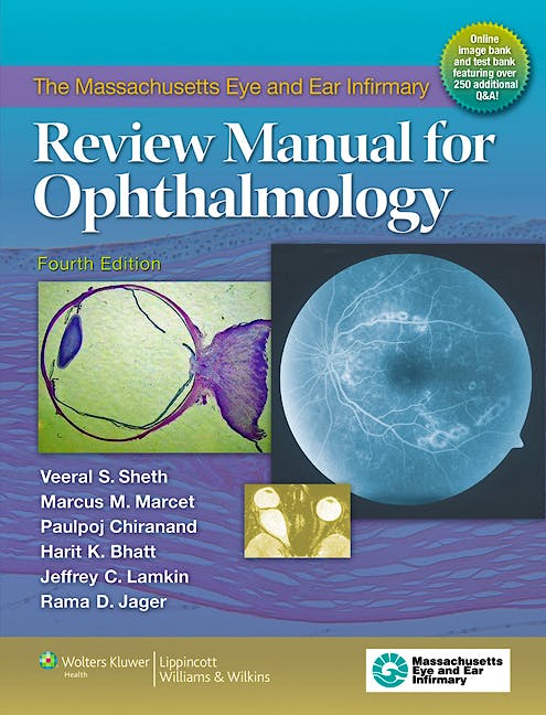 Portada del libro 9781451111361 The Massachusetts Eye and Ear Infirmary Review Manual for Ophthalmology
