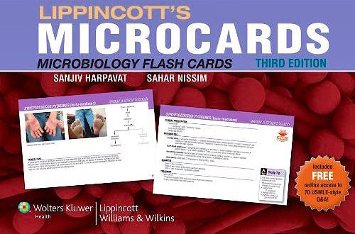 Portada del libro 9781451112191 Lippincott's Microcards (Microbiology Flash Cards)