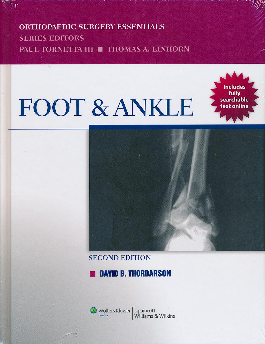Portada del libro 9781451115963 Foot and Ankle. Orthopaedic Surgery Essentials (Online and Print)