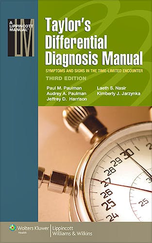 Portada del libro 9781451173673 Taylor's Differential Diagnosis Manual. Symptoms and Signs in the Time-Limited Encounter