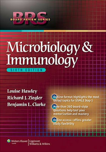 Portada del libro 9781451175349 BRS Microbiology and Immunology (Board Review Series)